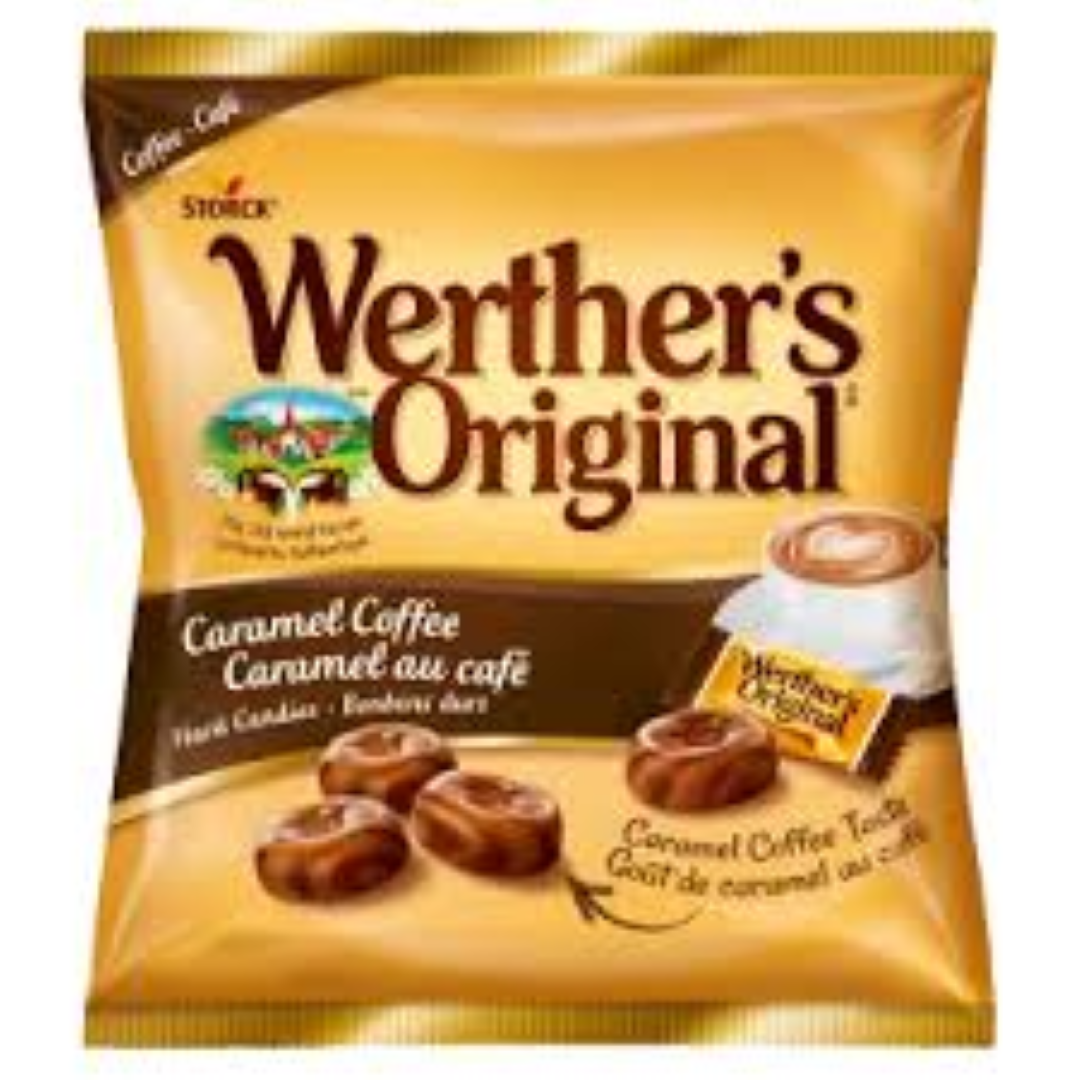 WERTHERS ORI COFFEE CARAMEL CANDIES 110GM